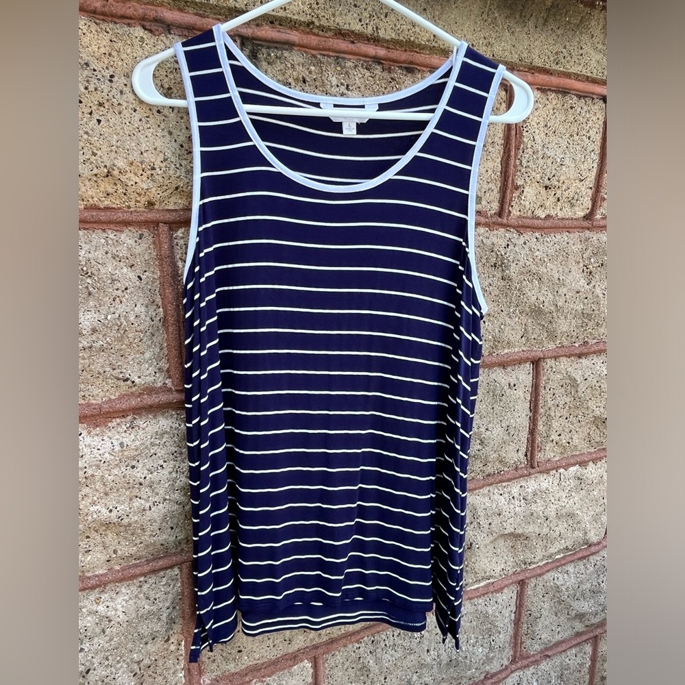 Charming Charlie tank blouse  nautical large women